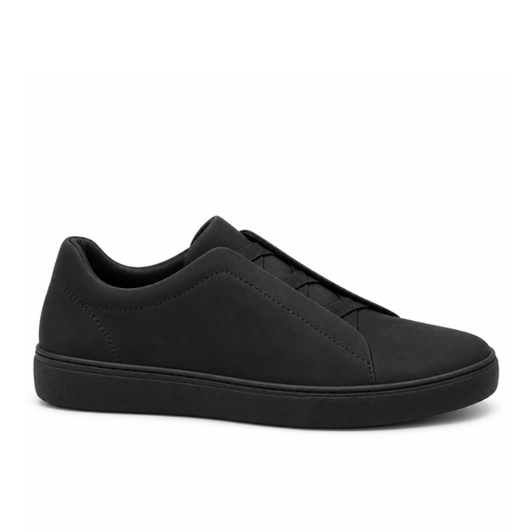Aurelio Veil Tripple Stitch Nubuck Slip On Sneakers