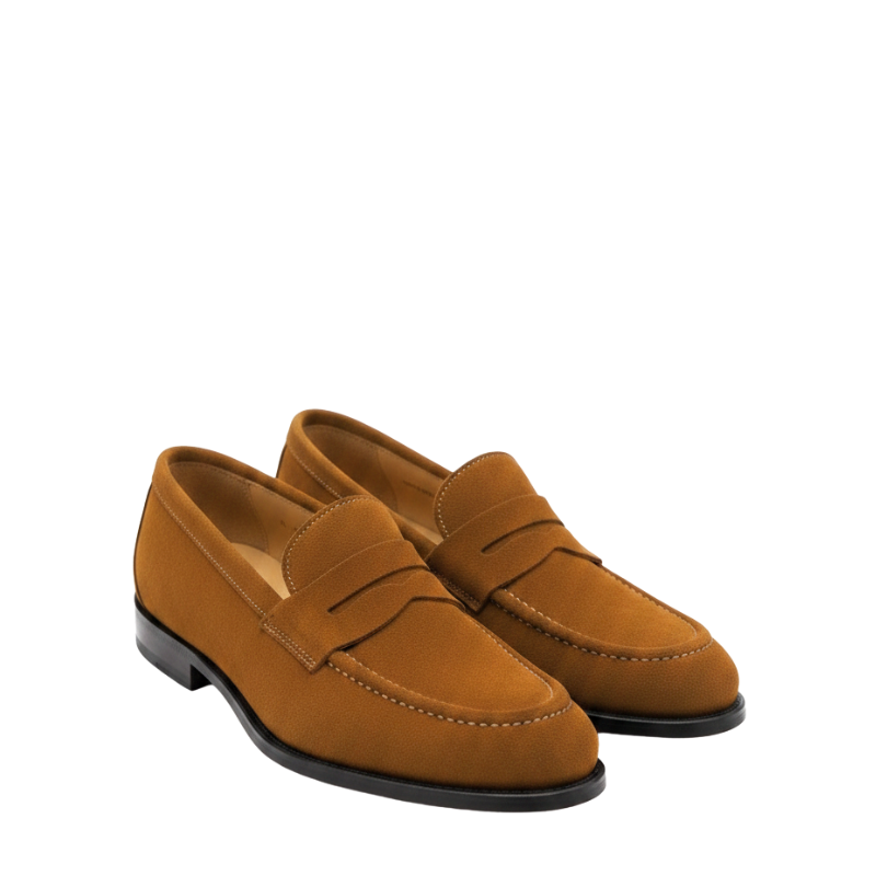Auremo Luxury Suede Penny Loafer