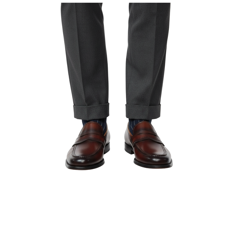 Aurum Stride Heritage Penny Loafers