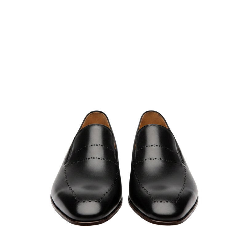 Azure Grace Leather Santorini Mist Loafer