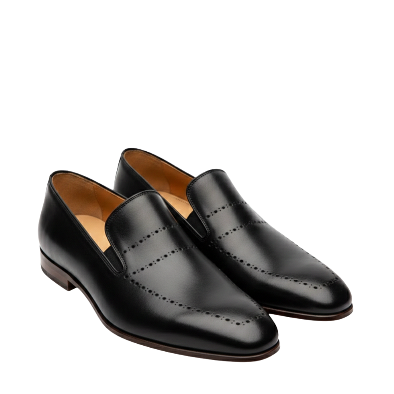 Azure Grace Leather Santorini Mist Loafer
