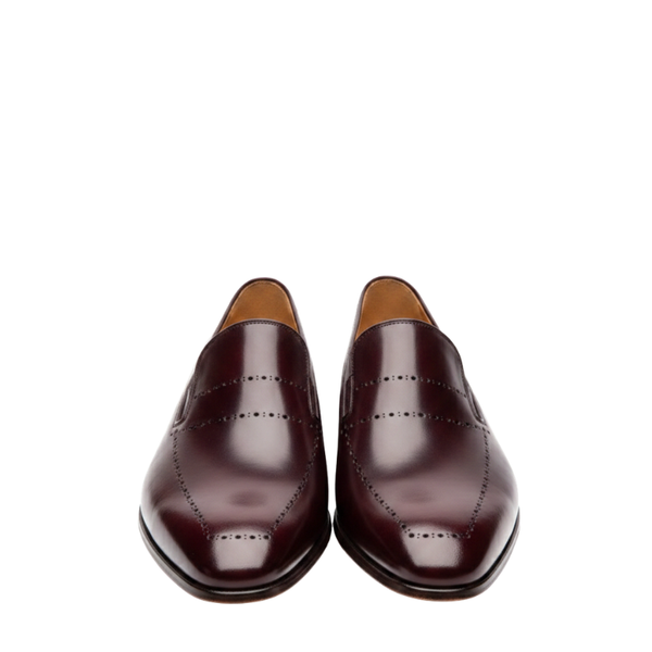 Azure Grace Leather Santorini Mist Loafer