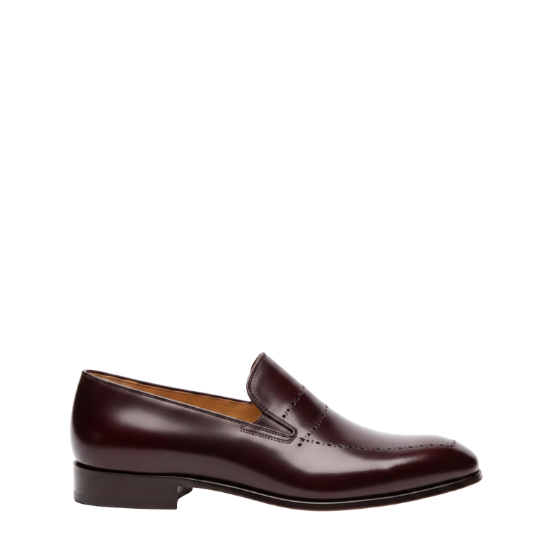 Azure Grace Leather Santorini Mist Loafer