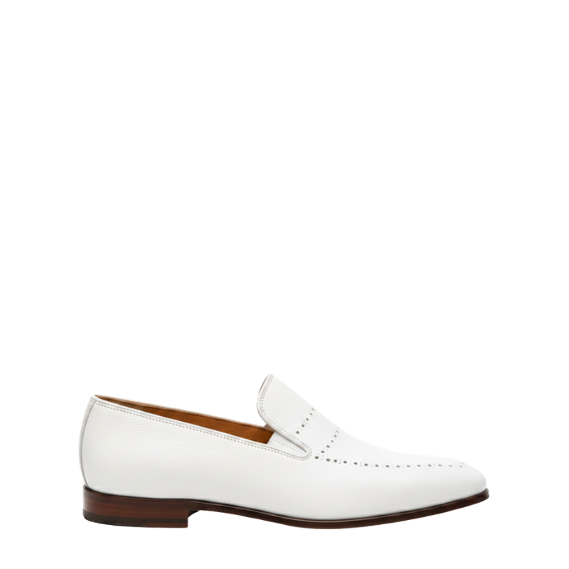 Azure Grace Leather Santorini Mist Loafer