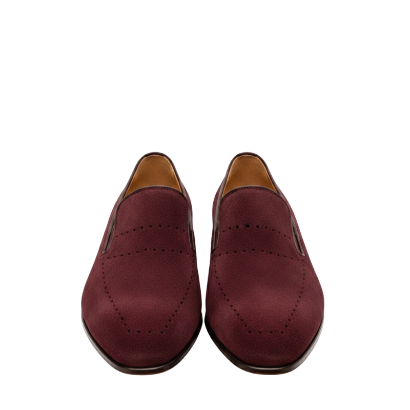 Azure Grace Suede Santorini Mist Loafer