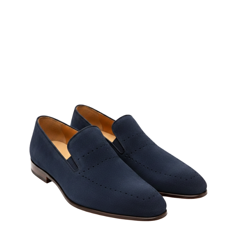 Azure Grace Suede Santorini Mist Loafer