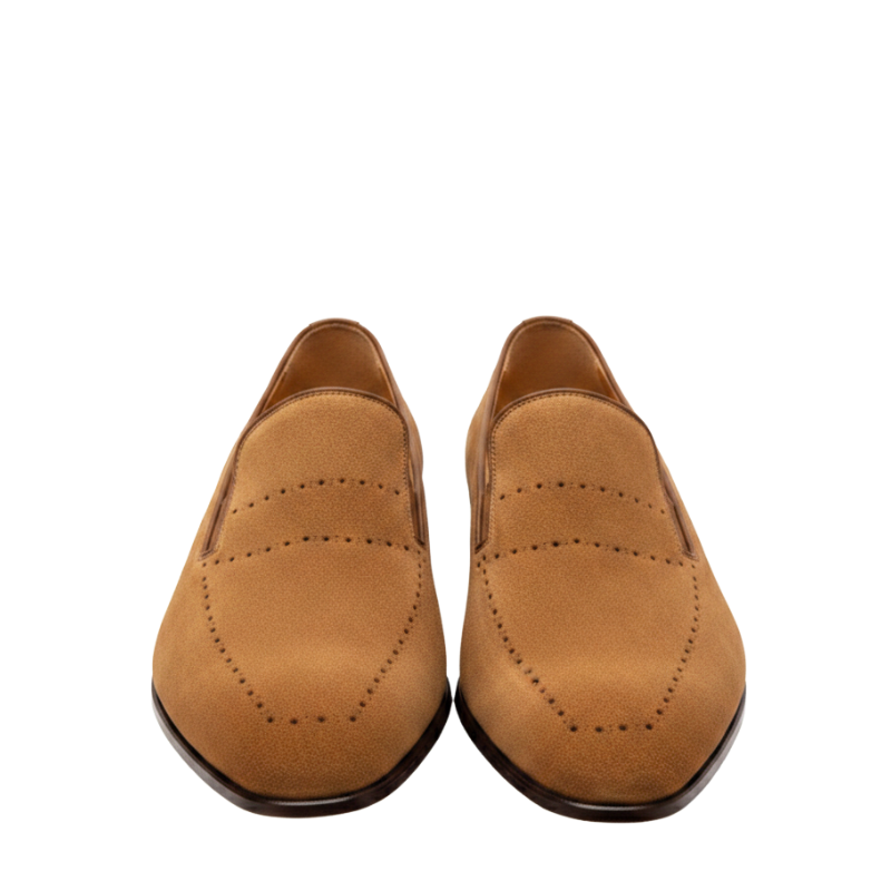 Azure Grace Suede Santorini Mist Loafer