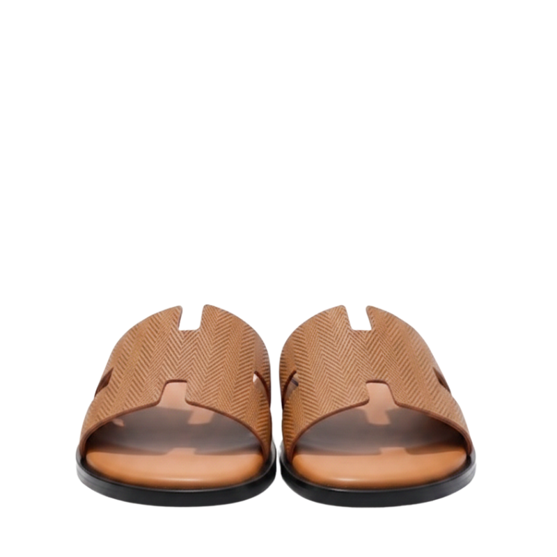 Iconic HäóïCut Textured Leather Everyday Slipper