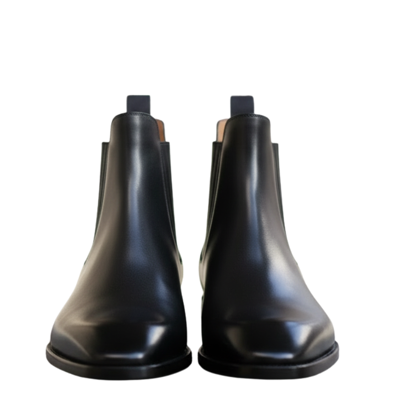 Arco Leather Chelsea Boot with Curve Toe