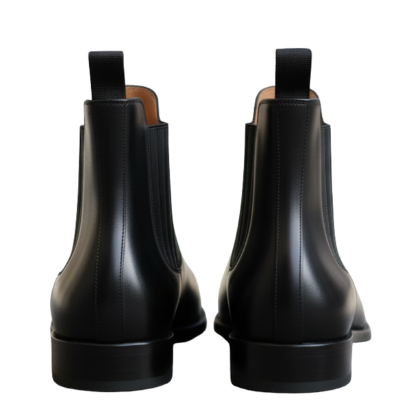 Arco Leather Chelsea Boot with Curve Toe