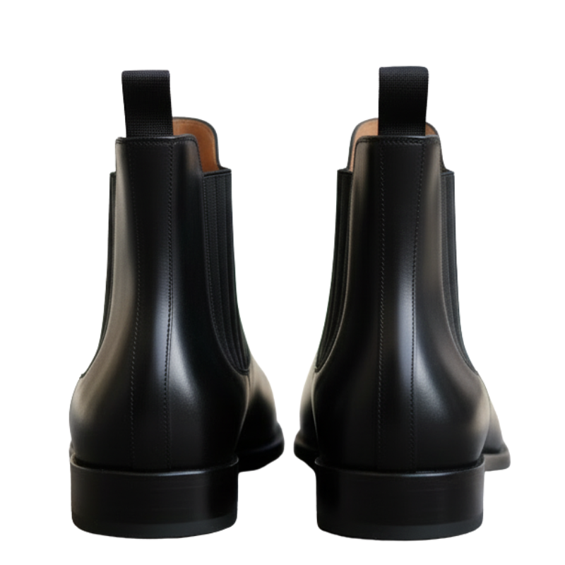 Arco Leather Chelsea Boot with Curve Toe