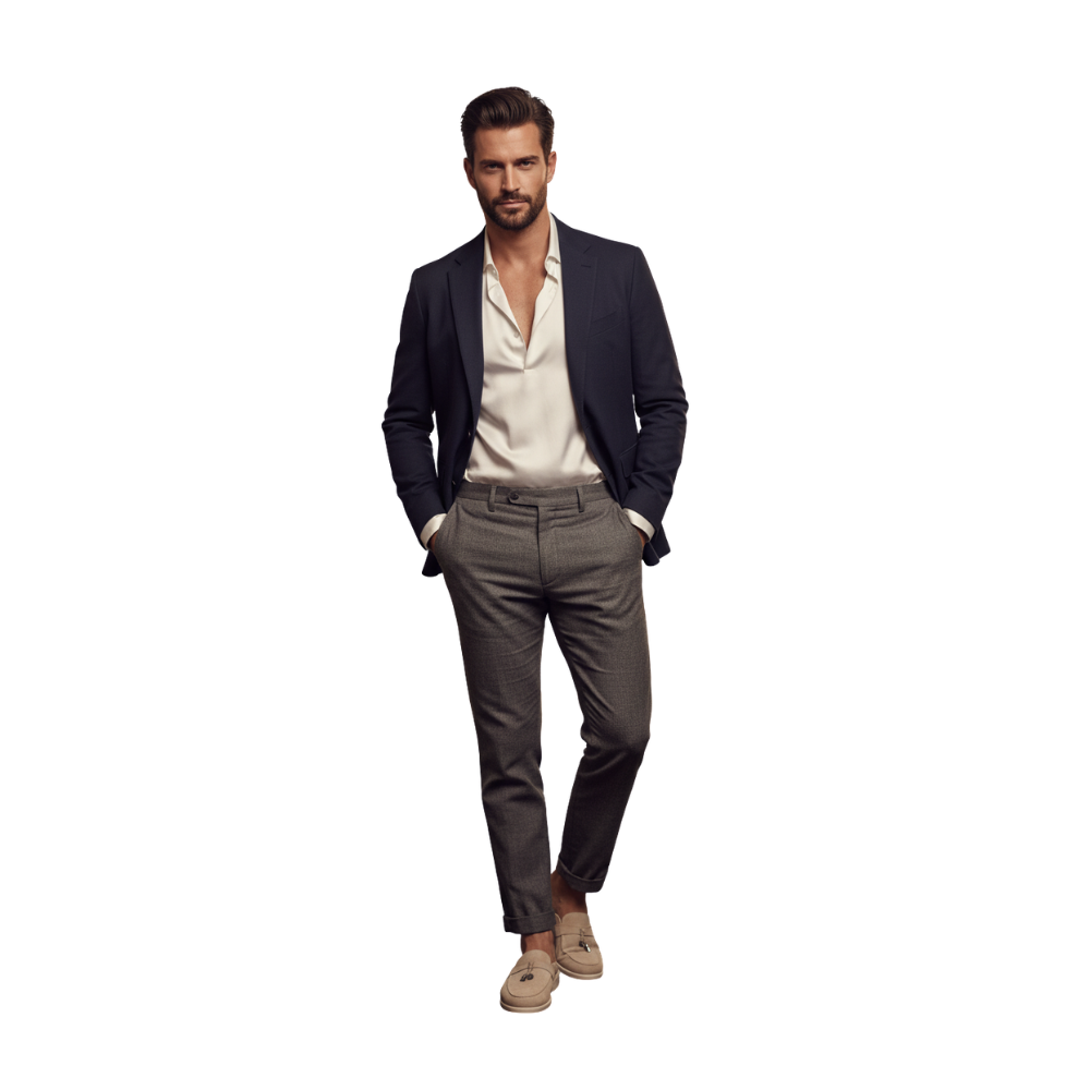 Italian Artisan Crafted Mule with Modern Tassel Finish