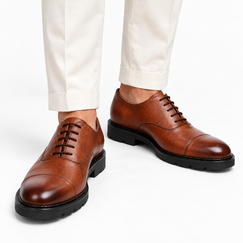 Bellario Cap-Toe Oxford Shoes