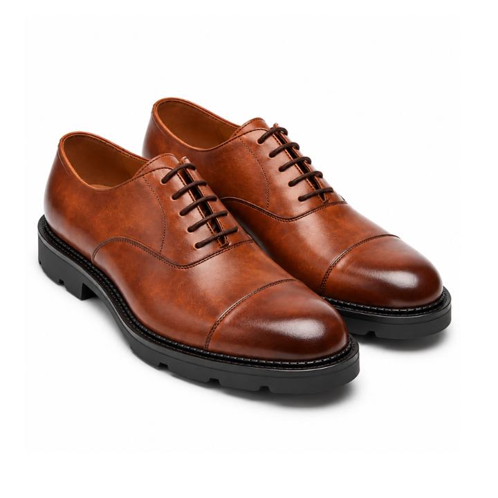 Bellario Cap-Toe Oxford Shoes