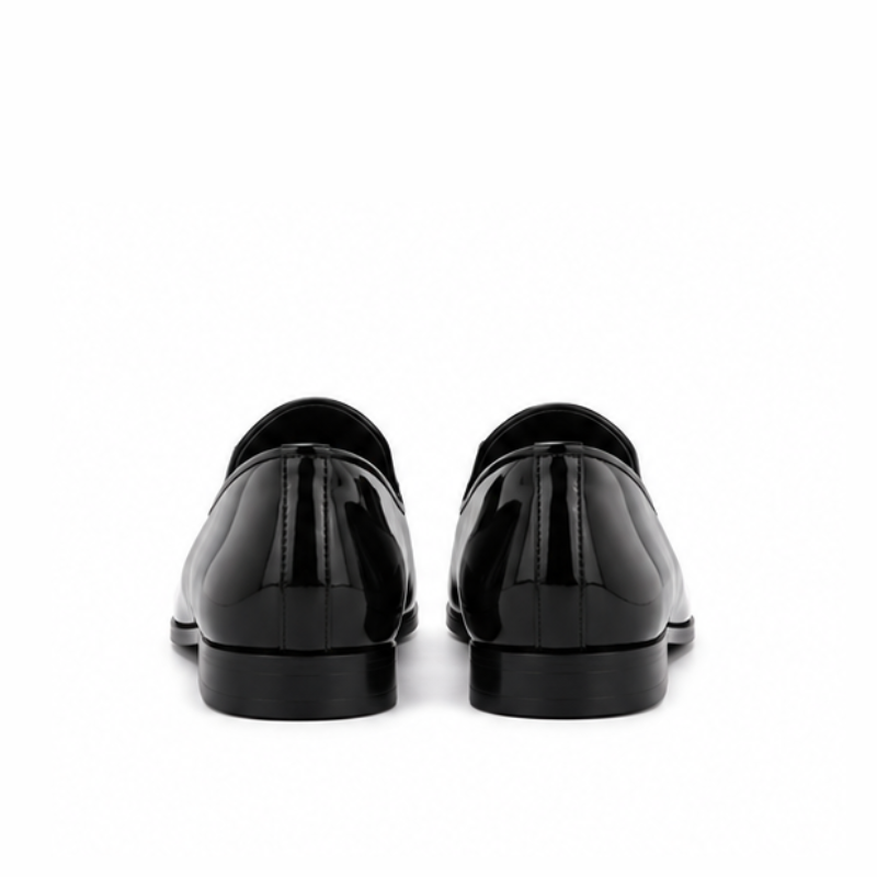 Bellissimo Crystal Bow Patent Loafers
