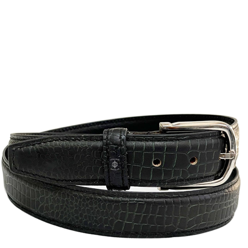 Motivo Coccodrillo Leather Belt