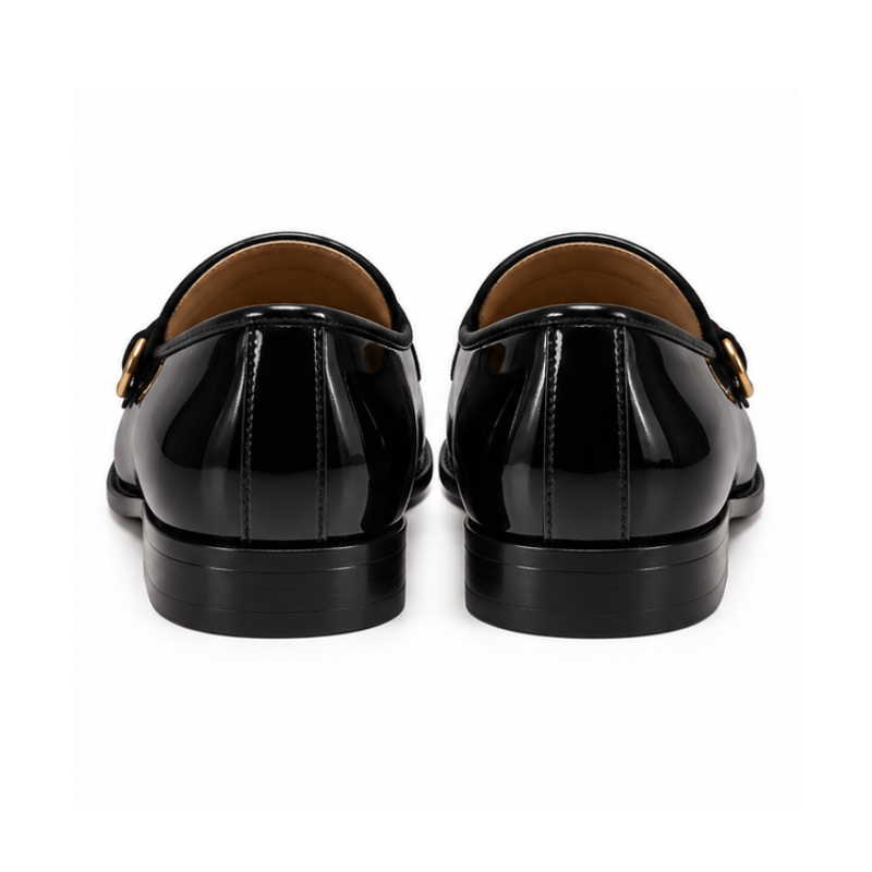 Luxury Elegance Suede Buckle Loafers