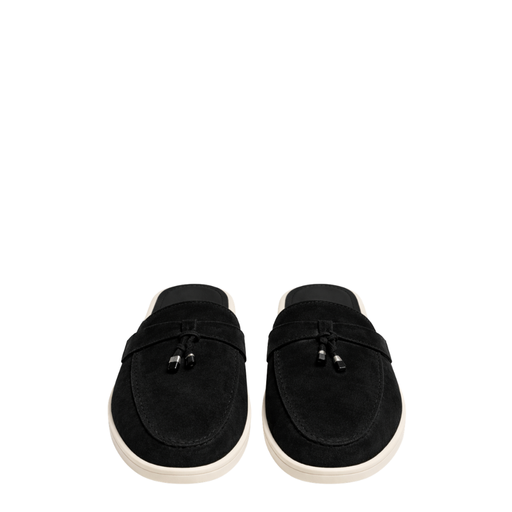 Italian Artisan Crafted Mule with Modern Tassel Finish