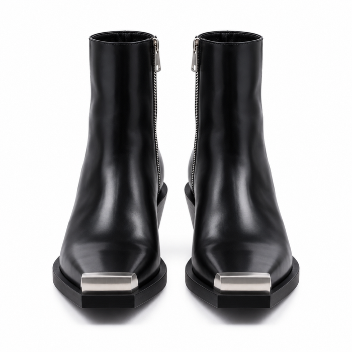 Achilles Ion Gabriel Bang Ankle Boots — front