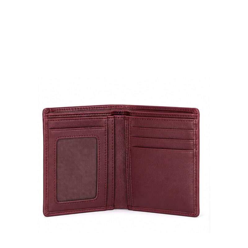 Bordeaux Classic Zip Bifold Wallet