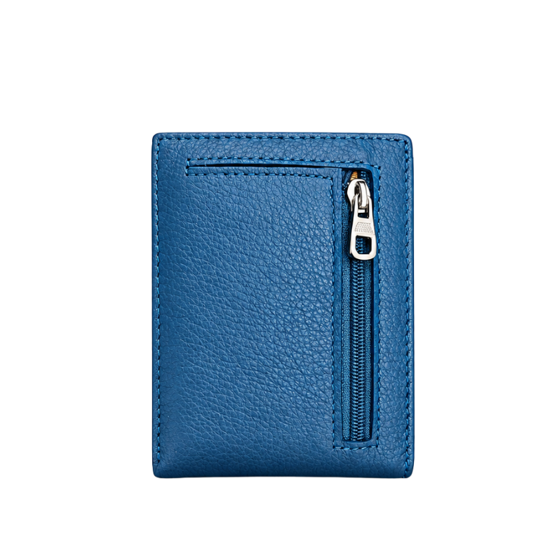 Bordeaux Classic Zip Bifold Wallet
