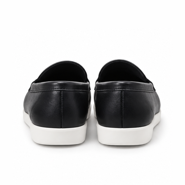 Bravino Onyx Leather Casual Loafers