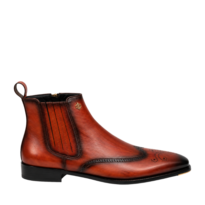 Brogue Finish Luxury Craft Chelsea Boots