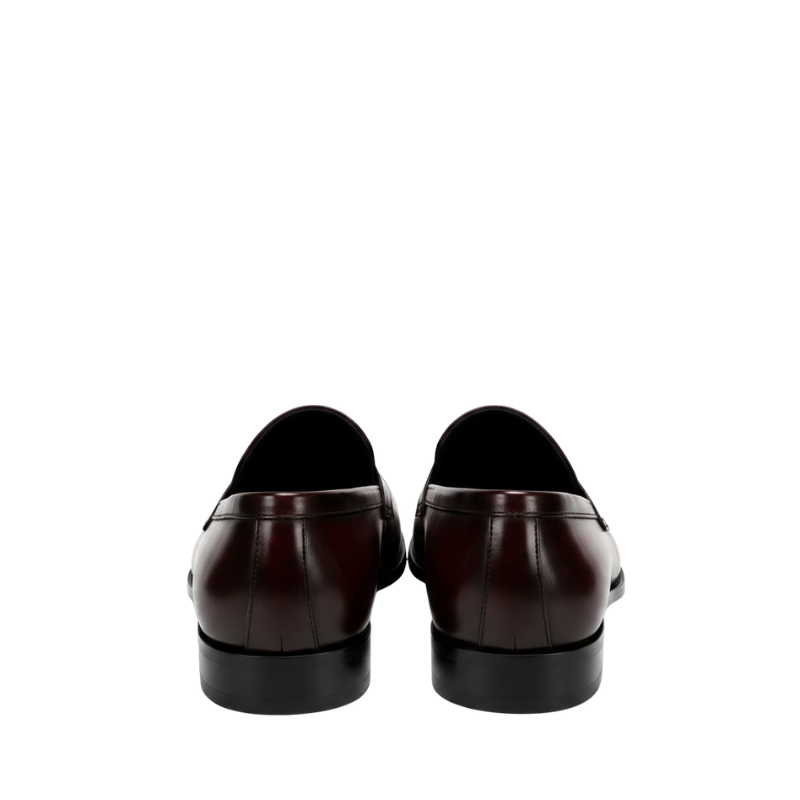 Brogue Penny Loafers With Italian Refinement