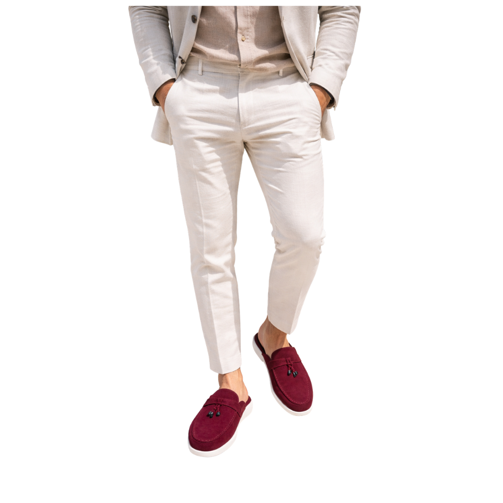 Italian Artisan Crafted Mule with Modern Tassel Finish