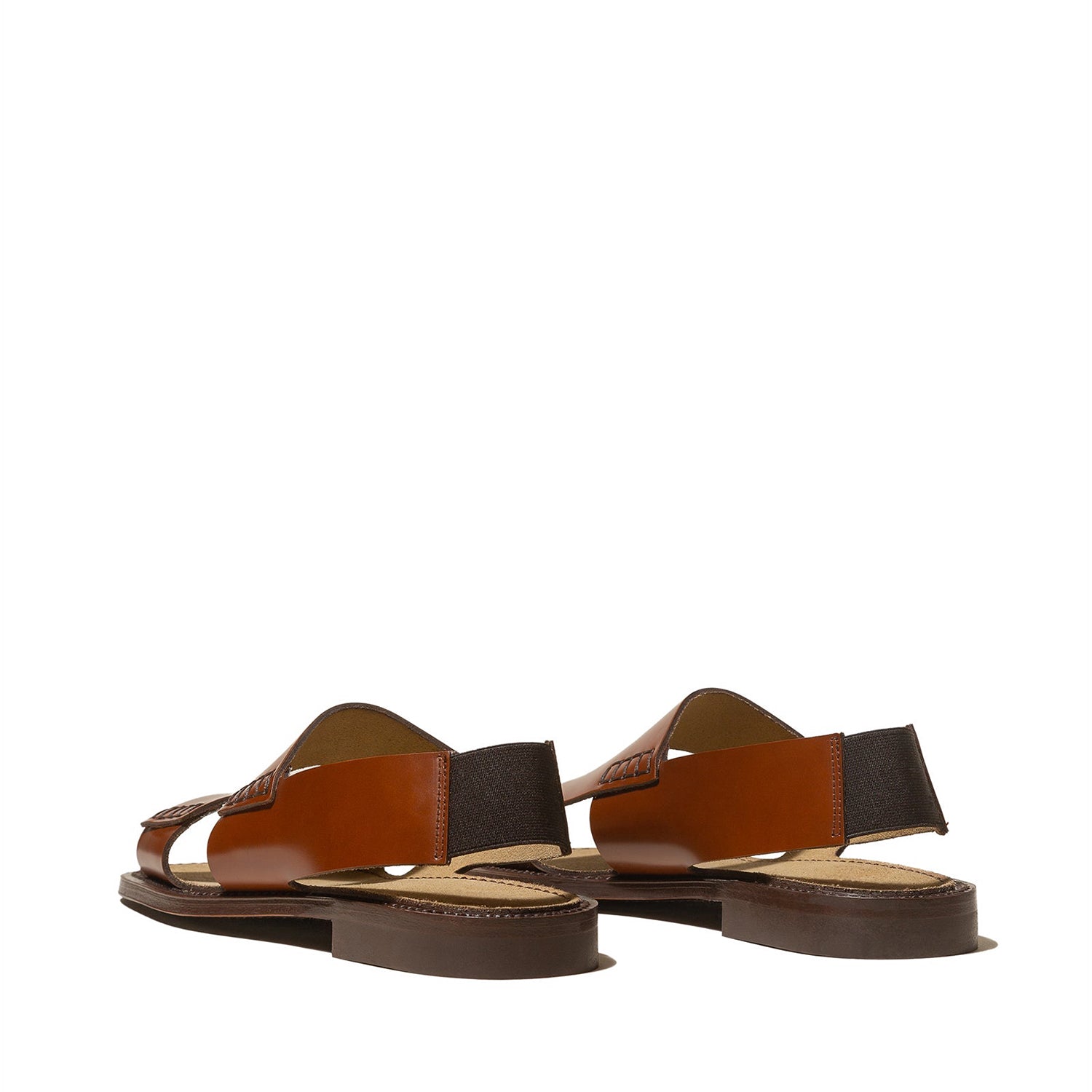 Men's Slingback Coffee Loafer Sandal