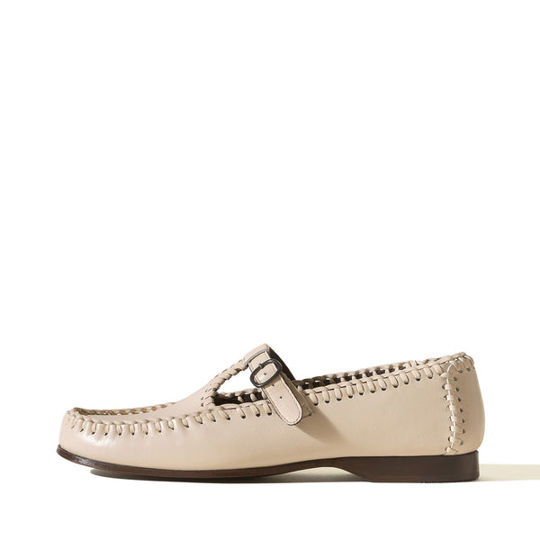 Men Braided Seams T bar Loafer