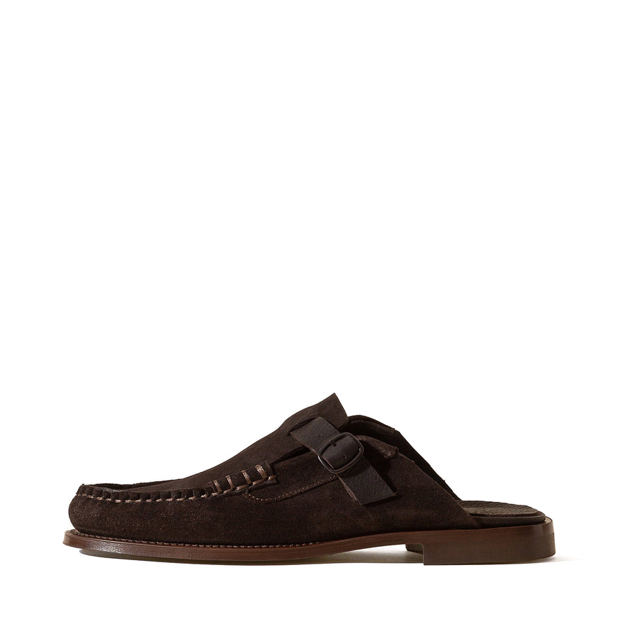 Men's Buckle strap Mule