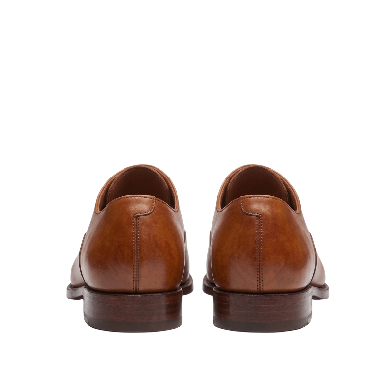 Cap-Toe Leather Classic Italian Oxford Shoes