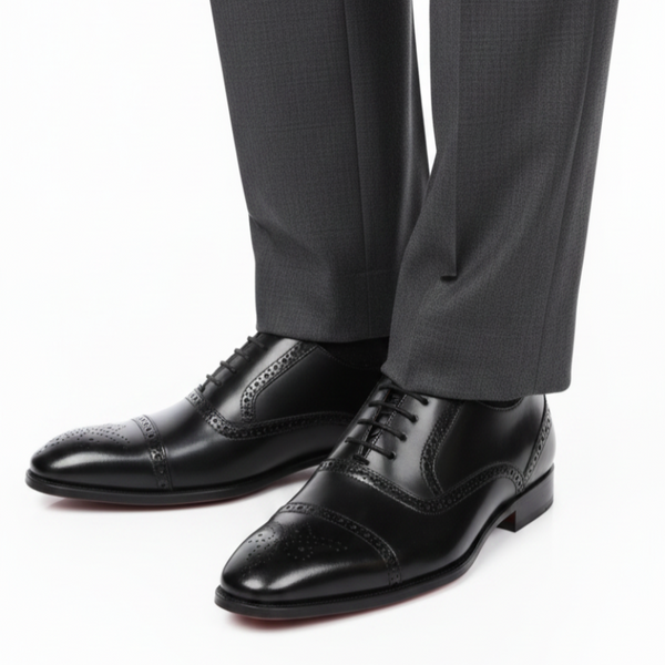 Captoe Formal Oxford Shoes For Men