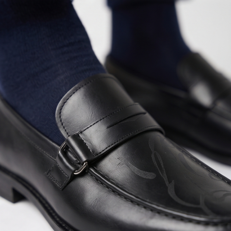 Cassian Royal Buckle Loafers
