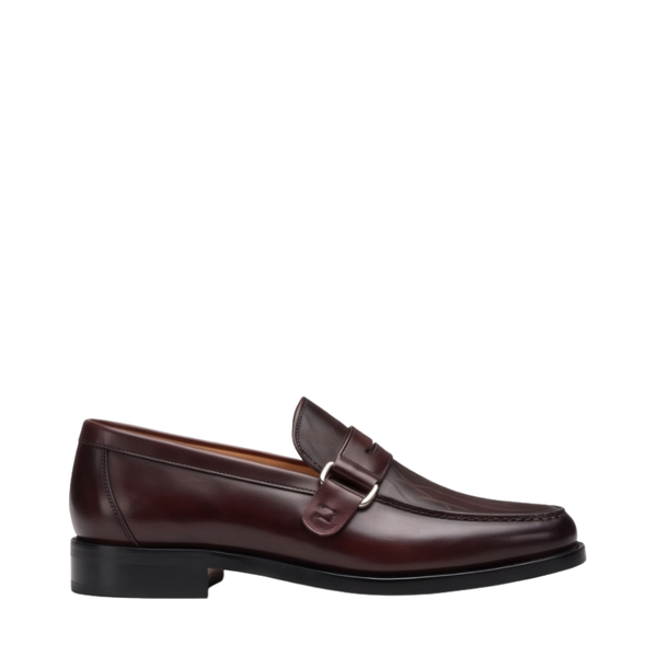 Cassian Royal Buckle Loafers - Burgundy