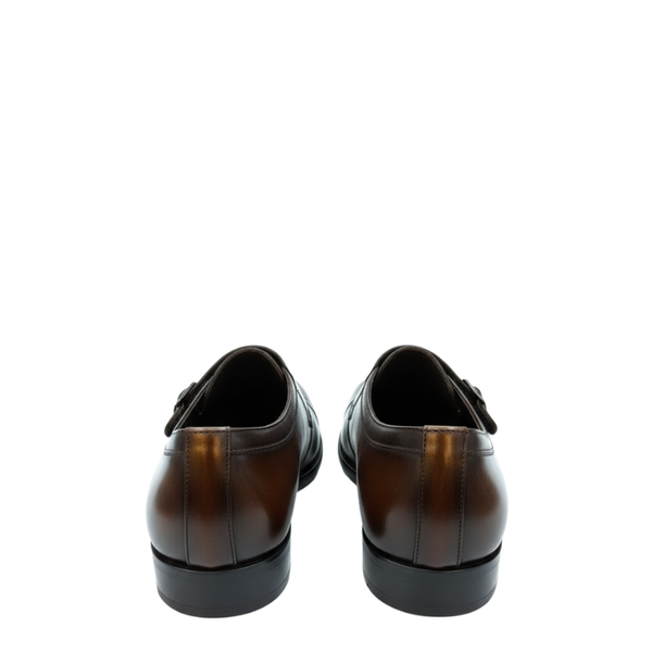 Cavalier Burnished Leather Strap Formal Shoes