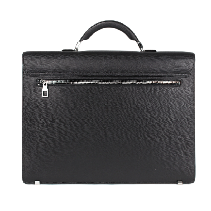 Premium Elegent Textured Lock Closure Briefcase