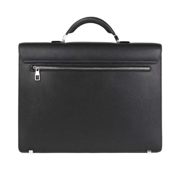 Premium Elegent Textured Lock Closure Briefcase