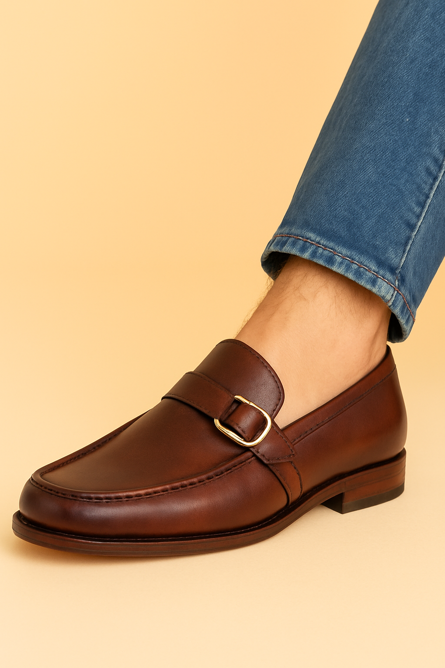 Enzo Single Monk Strap Shoe