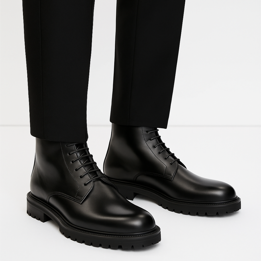 Matilda Short Lace-Up Boots