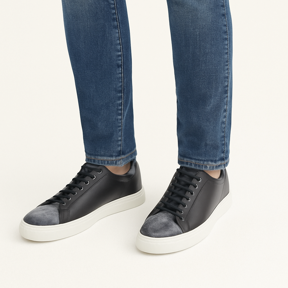 Flora Suarez Leather Sneakers