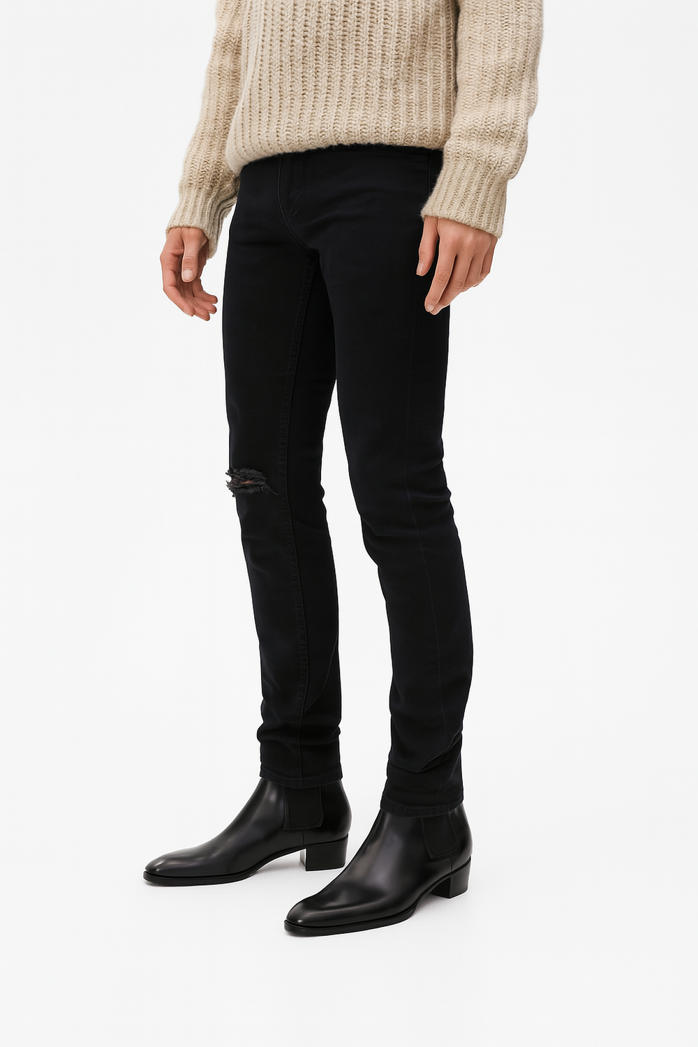 Men's High-Top Chelsea Boots