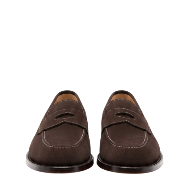 Eternal Voyage Suede Penny Loafers Regal Statement