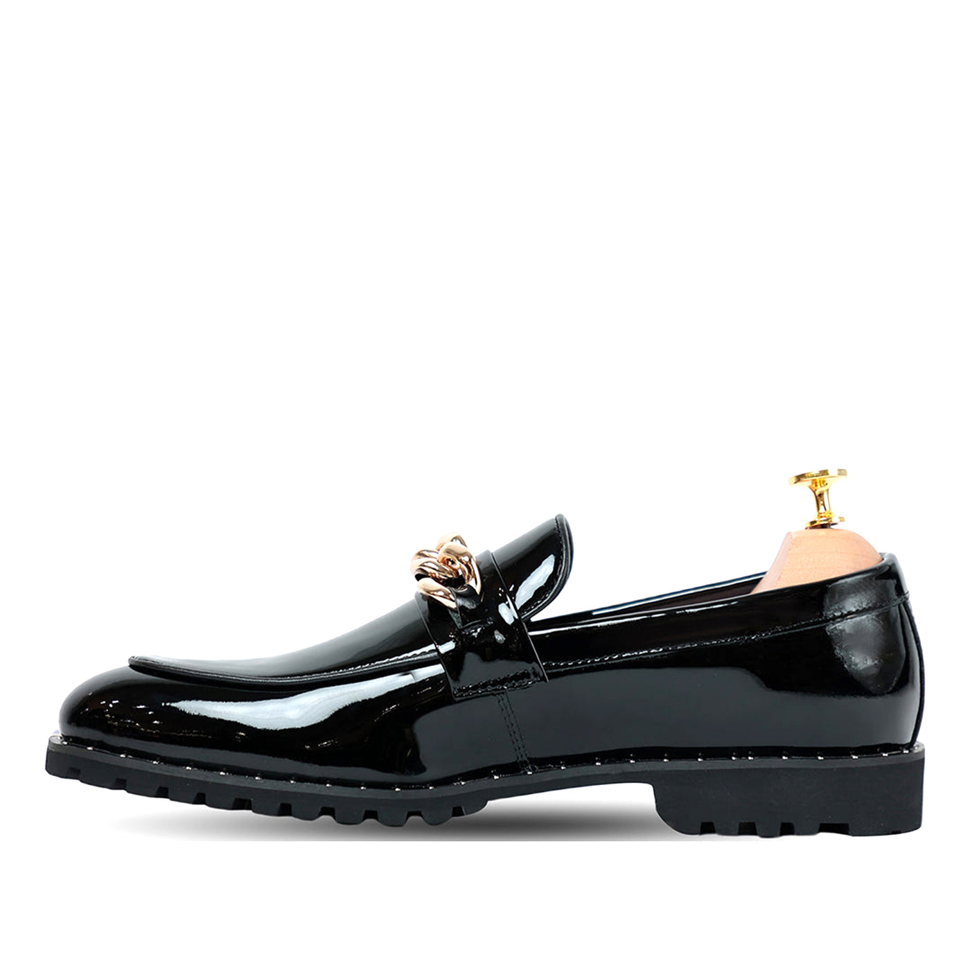 Patent Slip On Loafers
