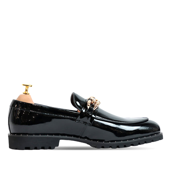 Patent Slip On Loafers