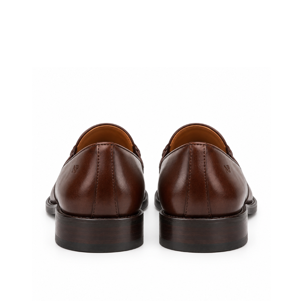 Classic Braided Fringe Leather Loafer