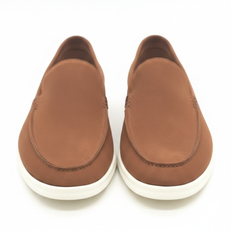 Classic Slip On Loafers With Contemporary Edge
