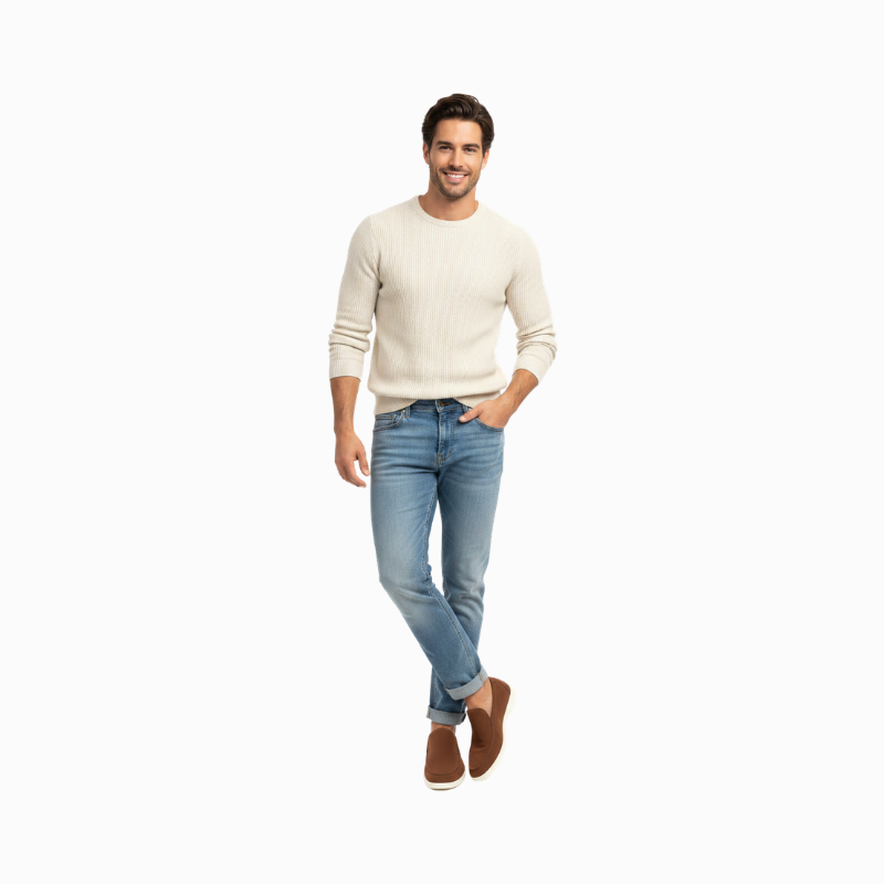 Classic Slip On Loafers With Contemporary Edge