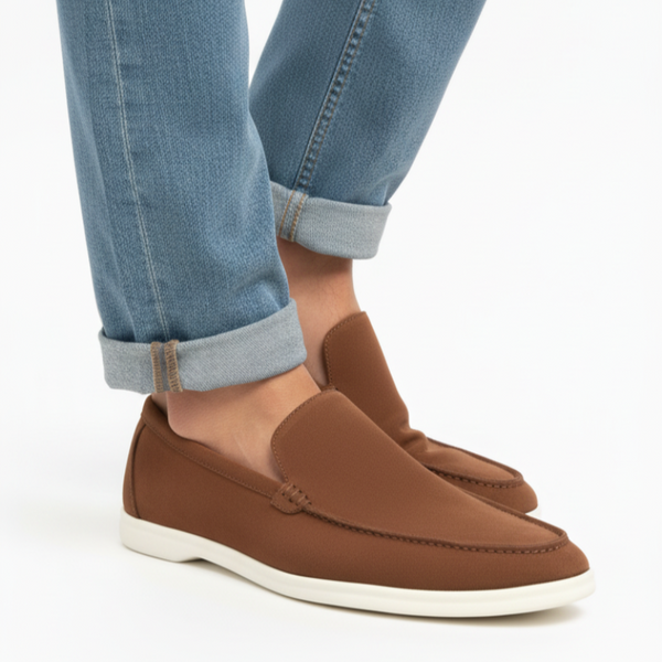 Classic Slip On Loafers With Contemporary Edge